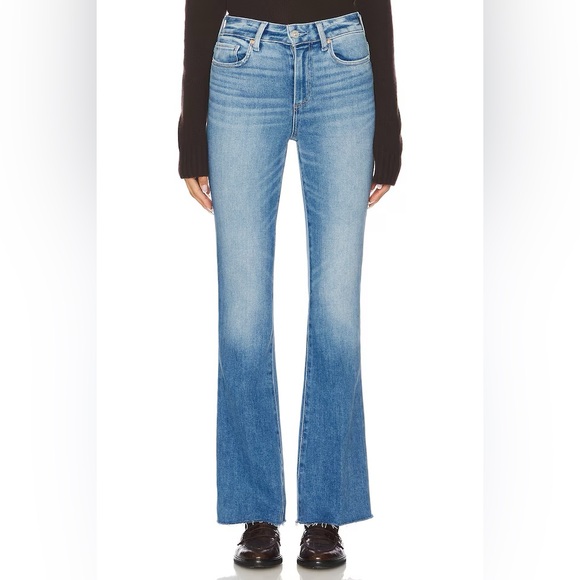 PAIGE NWOT High Rise Laurel Canyon Jeans Marianne wash 28